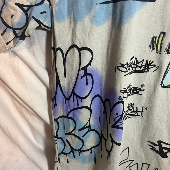 Zara Kids Graffiti Graphic Tee - Multicolor - Picture 3 of 7